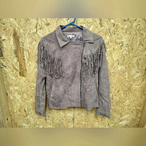 NWT fringe jacket size medium